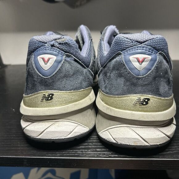 New Balance 990v5 Shoes Mens Size 16 2A Navy Blue Made In USA Sneakers M990NV5 - Picture 6 of 15